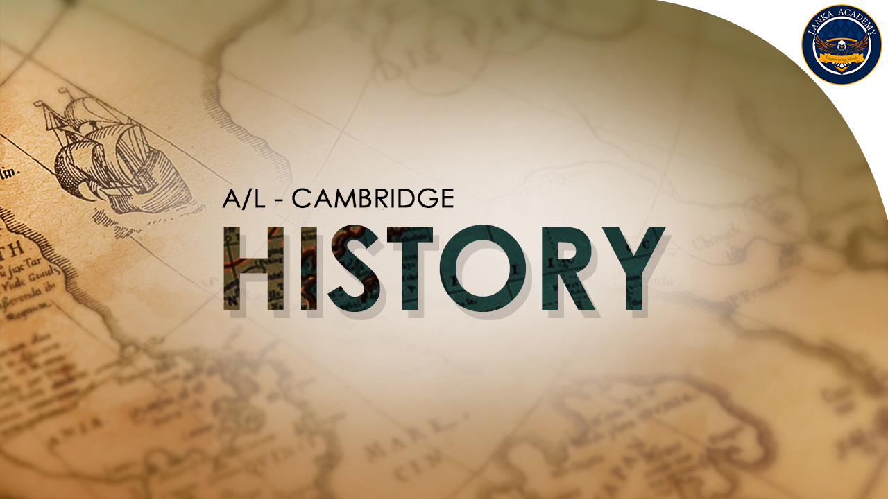 Cambridge A Level History 2024 Syllabus Alidia Caroline